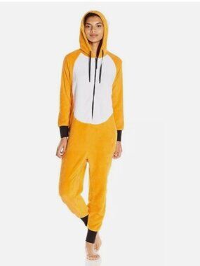 Totally Pink Fleecy Onsie Womens Medium Footless NWT Bear